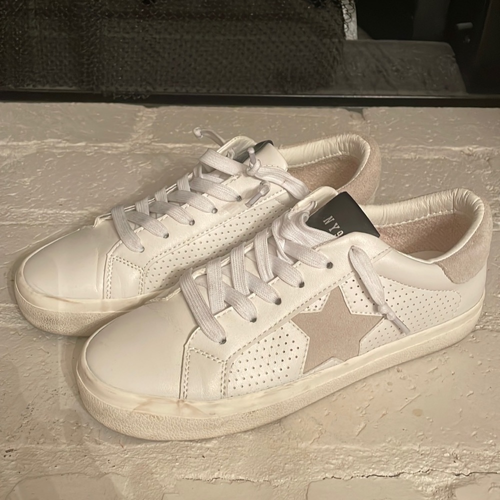 White Steve Madden Starling Sneakers